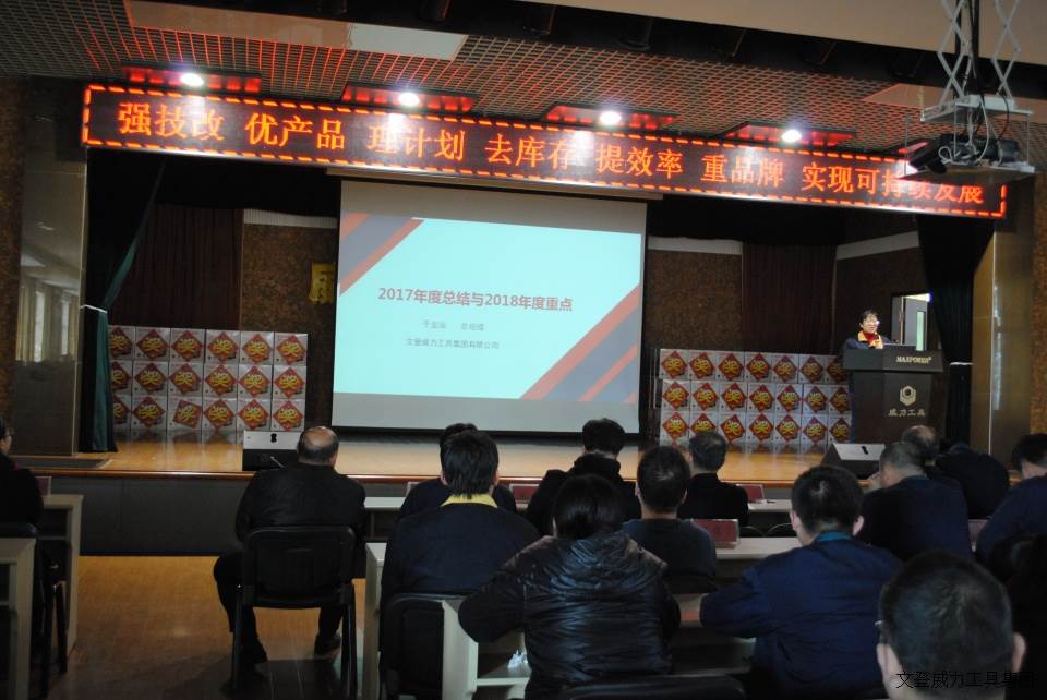 云顶国际工具集团2017年度职工大会顺利召开(图2)